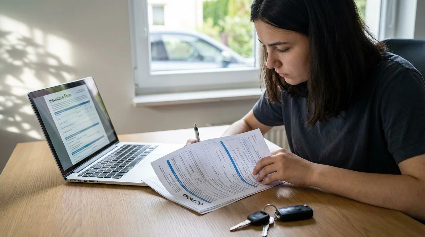 Młody kierowca poza polisą OC: kary, dopłaty i utracone zniżki